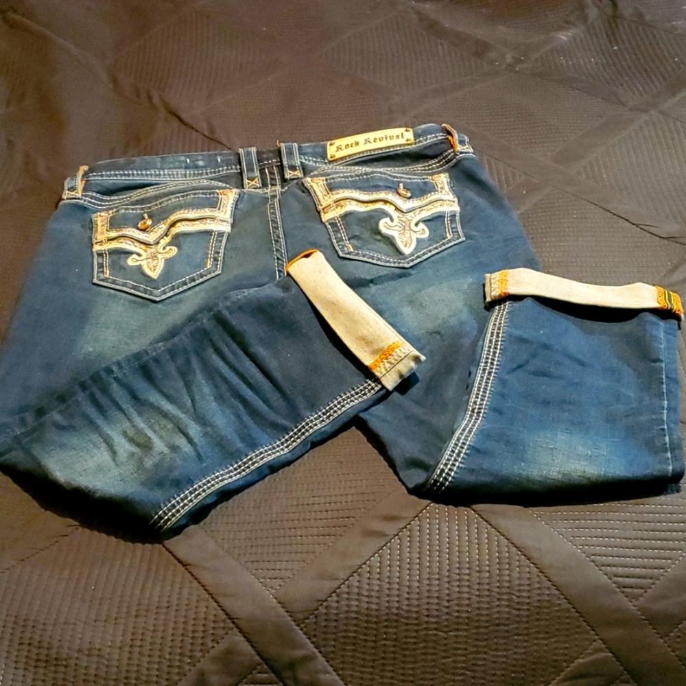 Rock revival  capri shorts - Picture 4 of 7